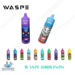 WASPE 12000 Puffs Enjoy 12000 Puffs with 20ml E Liquid and Rechargeable Type C Port (2)