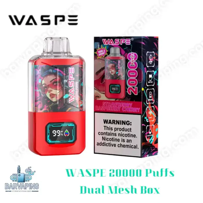 WASPE 20000 Puffs Dual Mesh BoX