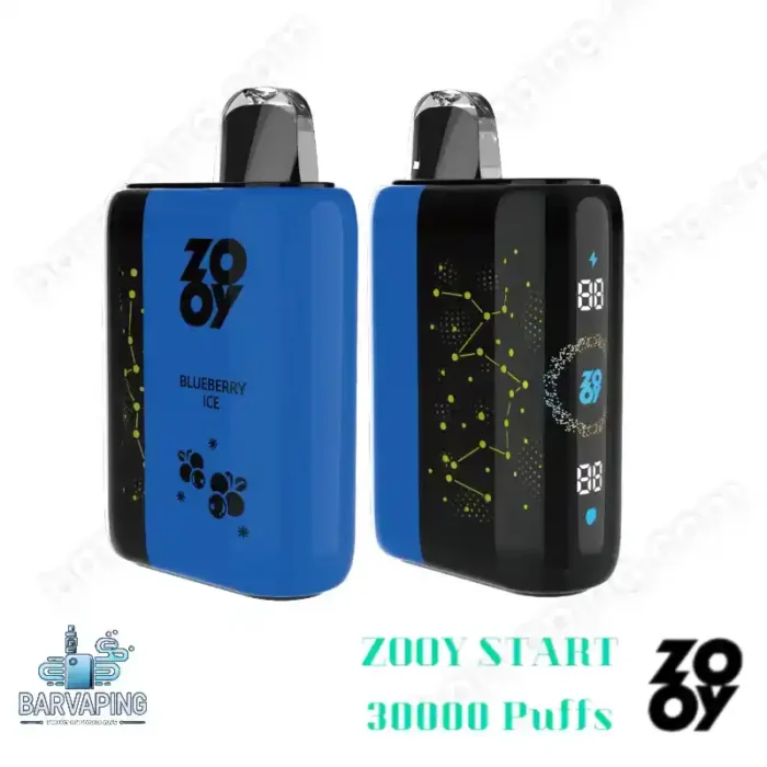 ZOOY START 30000 boccate Vape usa e getta ben accolto Display a LED e doppia bobina a rete (1)