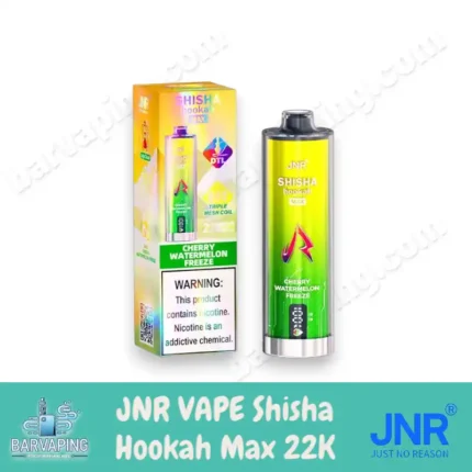 JNR Vape Shisha Hookah Max 22K Puffs Disposable Vape 29ml e-liquid capacity