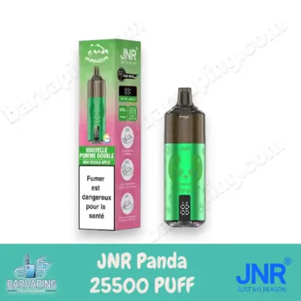 Puff JJR Vape Panda 25500 disposable vape LED multicolor lights